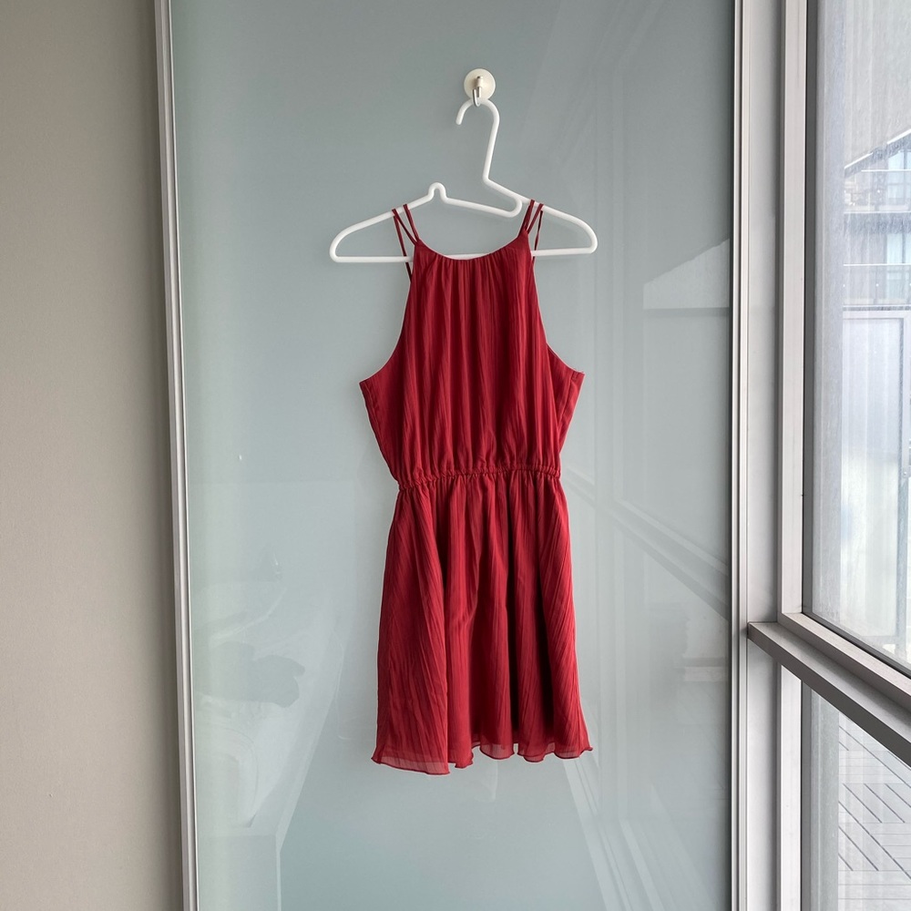 Abercrombie & Fitch Red Dress